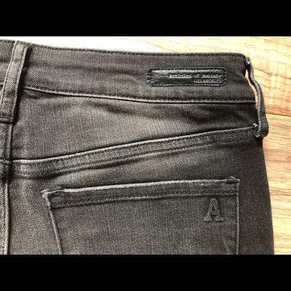 Articles of Society Black Ripped Skinny Jeans - Picture 5 of 7